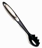 Pedrini Black & Satin Nylon Spaghetti Server