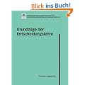 Grundz�ge der Entscheidungslehre