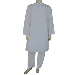Adult Exotic Dresses Embroidered Kurta Pajama Size M Chest : 40 inches