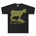 GO VEGETARIAN - Black t-shirt