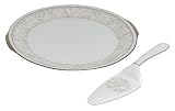 Waterford Fine China Padova Cake Plate and Server