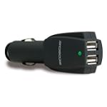 Scosche Dual USB Car Charger for iPhone 4/4S, iPod, MP3 Players and More