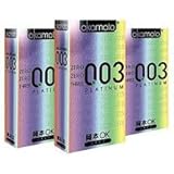 Okamoto 003 Platinum Condoms - 30 Pieces *** GUINNESS WORLD RECORD HOLDER AS THE THINNEST LATEX CONDOM***