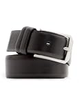 H.E. Homini Emerito Men's Leather Classic Buckle Belt