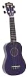 Mahalo U-30PP Painted Economy Soprano Ukulele (Purple)
