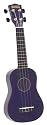Mahalo U-30PP Painted Economy Soprano Ukulele in Purple with Matching Bag
