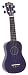 Mahalo U-30PP Painted Economy Soprano Ukulele in Purple with Matching Bag