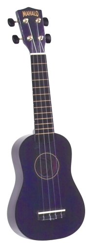 Mahalo U-40SR Painted Economy Soprano Ukulele (Purple)