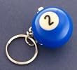 Two Ball Keychain Billiards Billiard Pool 2