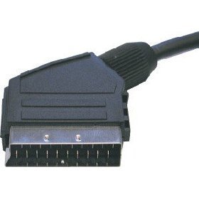 SCART to SCART Cable for TV, SKY, VCR, DVD 1.2m UK