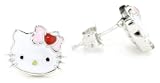 Hello Kitty by Simmons Jewelry Co. Heart Love Bow Hello Kitty Stud Earrings