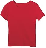 Hanes Ladies Fitted-Fit Scoop Neck T-Shirt (SL10) Tee