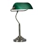 Bankers Table Lamp Antique Brass Finish by Oaks Lighting