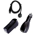 HP iPAQ h5550 Car/Mains/Sync USB Cable & Charger 3in1 Travel Kit