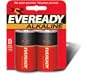 ENERGIZER D 2-Count  EVEREADY Alkaline Battery