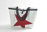 Ella Vickers Rope Tote Red Star