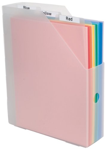 Advantus Cropper Hopper Vertical Paper Holder, Frost, 8-1/2-Inch-by-11-Inch