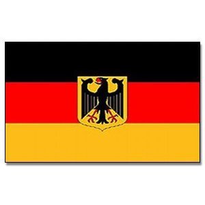 Deutschland Fahne mit Adler 150 x 250 cm inkl. Trendshop Bonus – EM 2012