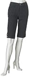 Bandolino Blu Womens Jolie Striped Bermuda