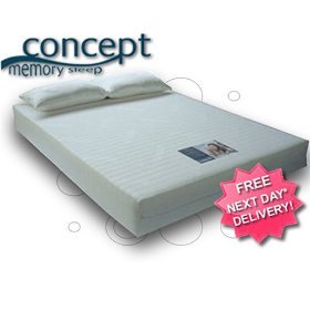 Concept Premium Mattress. Premium 4000 Memory Foam Mattress, Super King Size