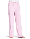 Nautica Women's Key Items Rib Knit Pant,Pink Lady,Medium - Valentine Day hot deals