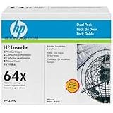 HP LaserJet 64X Print Cartridge in Retail Packaging - Dual Pack CC364XD (Black)