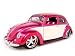 1951 VW VOLKSWAGEN BUG PINK 1:18 DIECAST MODEL
