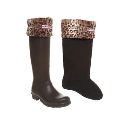 Hunter Leopard Boot Socks