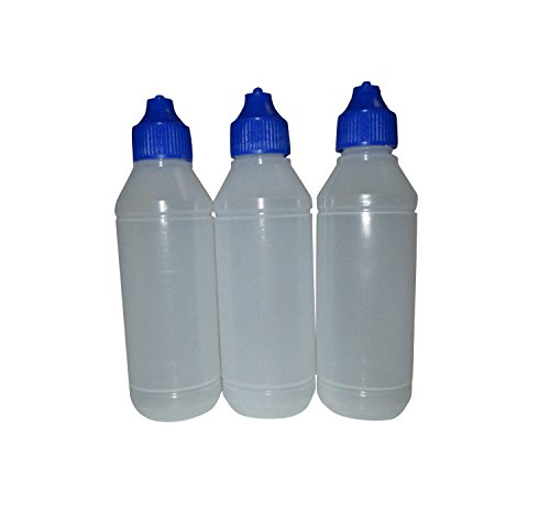 (New Release) Gelatin Art Bottle - 3D Jelly Cake Bottle 3Pcs Needle Bottle 100Ml Luer Lock Tip Empty Bottle (641022977194)