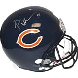 BRIAN URLACHER CHICAGO BEARS SIGNED AUTOGRAPHED MINI HELMET MATCHING HOLOGRAMS NUMBERS AND COA