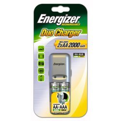 Energizer Duo Ladeger&auml;t inkl. 2x NiMH Akku AA Mignon 2000 mAh Preisvergleich