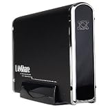 LANShare 3.5 ME-740K USB 2.0/Ethernet Aluminum (NDAS) LAN Sharing IDE Hard Drive Enclosure (Black)