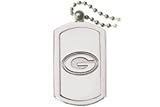 University of Georgia Bulldogs UGA Dog Tag Necklace