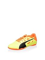 Puma Zapatillas de fútbol Evospeed Sala 1.5 (Amarillo / Naranja / Negro)