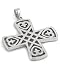 Heavy Detailed Sterling Silver Cross Pendant