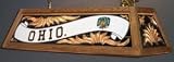Ohio Wood Frame Billiards Pool Table Light