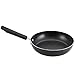 Farberware Cook's Kitchen Aluminum Nonstick 11-Inch Glass Covered Skillet, Black