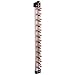 Plate-Mate WM12-350 Stainless Steel 12 Plates Space Optimizer Wall Mount Catering Rack, Single Sided Column, 90 lbs Capacity, 2-51/64" Width, 41" Height