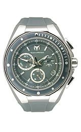 TechnoMarine Unisex 110008 Cruise Steel Chronograph Dark Grey Dial Watch