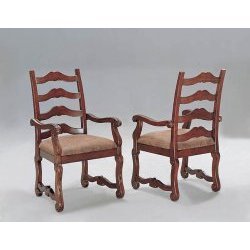 Powell La Questa Arm Chair - 352-435 (Black Brown) (40H x 26W x 23D) by Powell