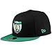 New Era-ESPN Boston Celtics Black Team Roads Premium Fitted Hat (7 3/8)