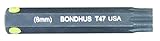 Bondhus 32047 T47 ProHold Socket Star Bit, 2' [並行輸入品]