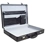Briefcase Black Aluminum