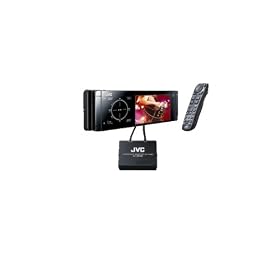 JVC KD-AVX22 Chameleon CD/DVD Receiver With JVC KS-PD100 Ipod Adaptor New