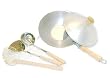 Carbon Steel 10 Mini Wok - 5 Pc Set, USA made