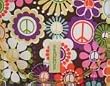 SNACK TAXI Sandwich Sack (Peace Petals)
