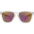 I Ski Keyhole Classics Lifestyle Sunglasses - Crystal/Smoke with Full Red Mirror