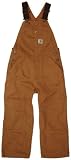 Carhartt Boys 8-20 Washed Duck Bib Overall