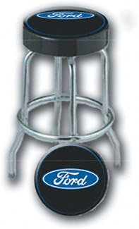 Plasticolor Ford Oval Garage Stool