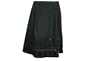Anne Klein Pleated Full Skirt Black 8